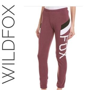 Wildfox Knox Fox Sport Pants Size XS